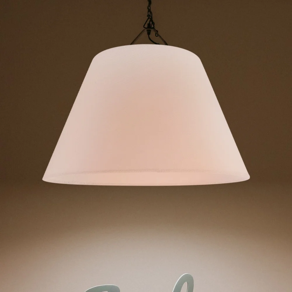 

2pcs Cloth Lampshade Fashionable Light Cover Chic Lamp Cover Home Light Shade