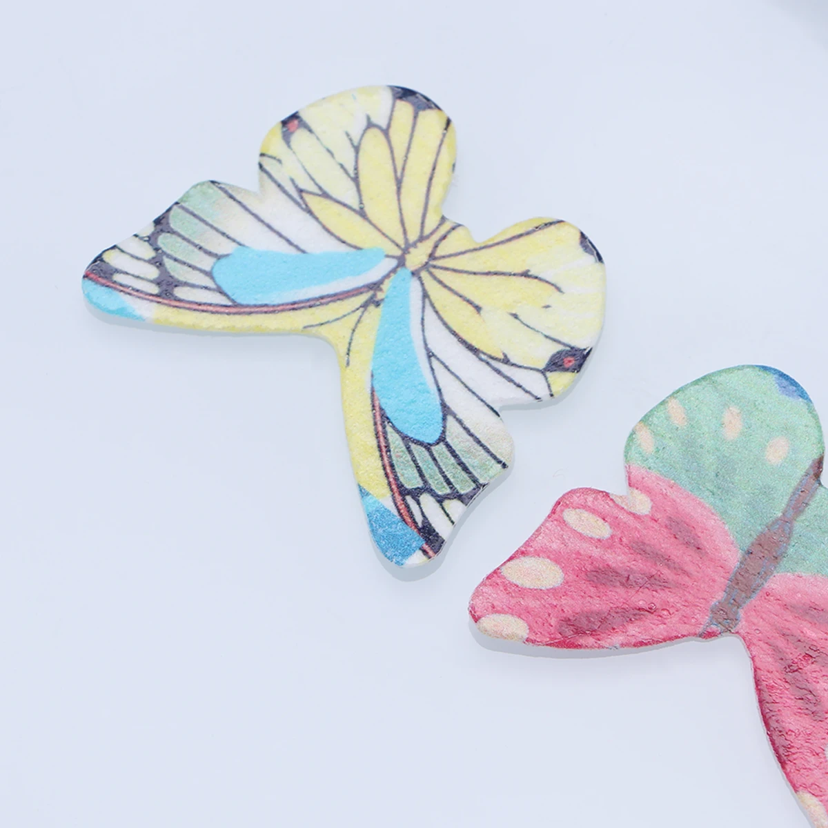 120pcs Butterfly Cake Decoration Toppers Cupcake Food Assorted Decorative Wafer Paper Butterflies Decor | Дом и сад