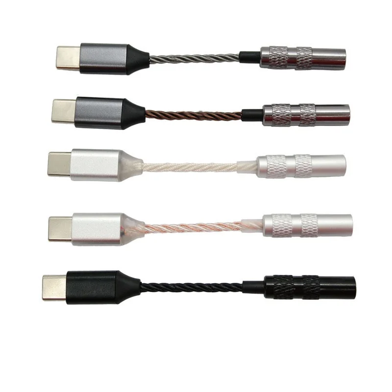 Hifi усилитель для наушников аудио HiFi без потерь DAC Type-C до 3 5 мм адаптер 384 кГц