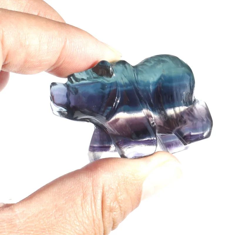 

1 шт. натуральная Радуга Φ животное