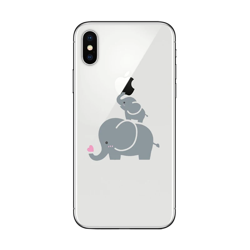 Ciciber этнический чехол со слоном для телефона Apple iPhone 7 8 6 6s Plus X XR XS MAX из мягкого ТПУ