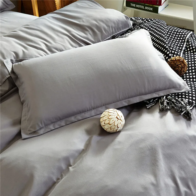 48x74 см 2 шт чистый цвет полиэстер наволочки для подушки Наволочки кровати Набор