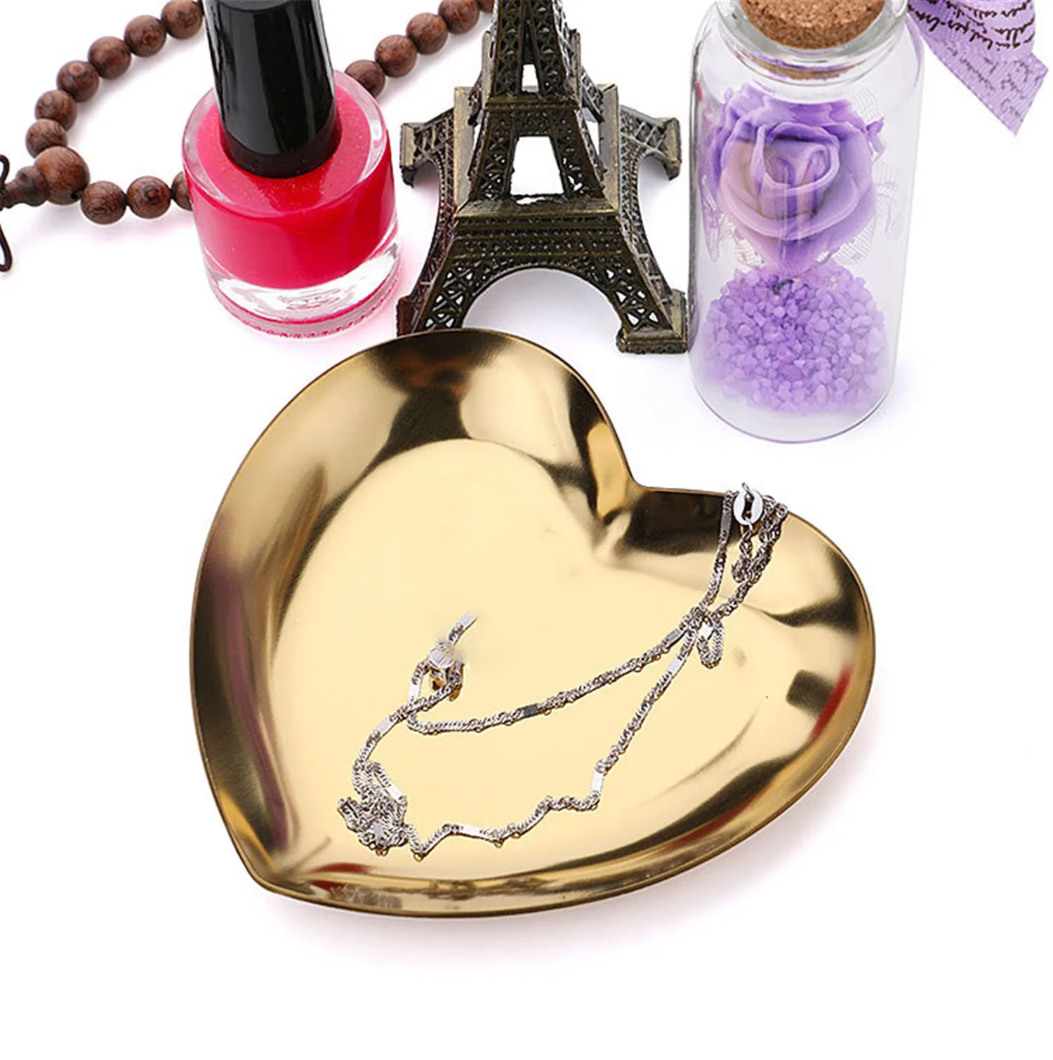 3 шт./компл. сервировочная тарелка в форме сердца для ювелирных изделий