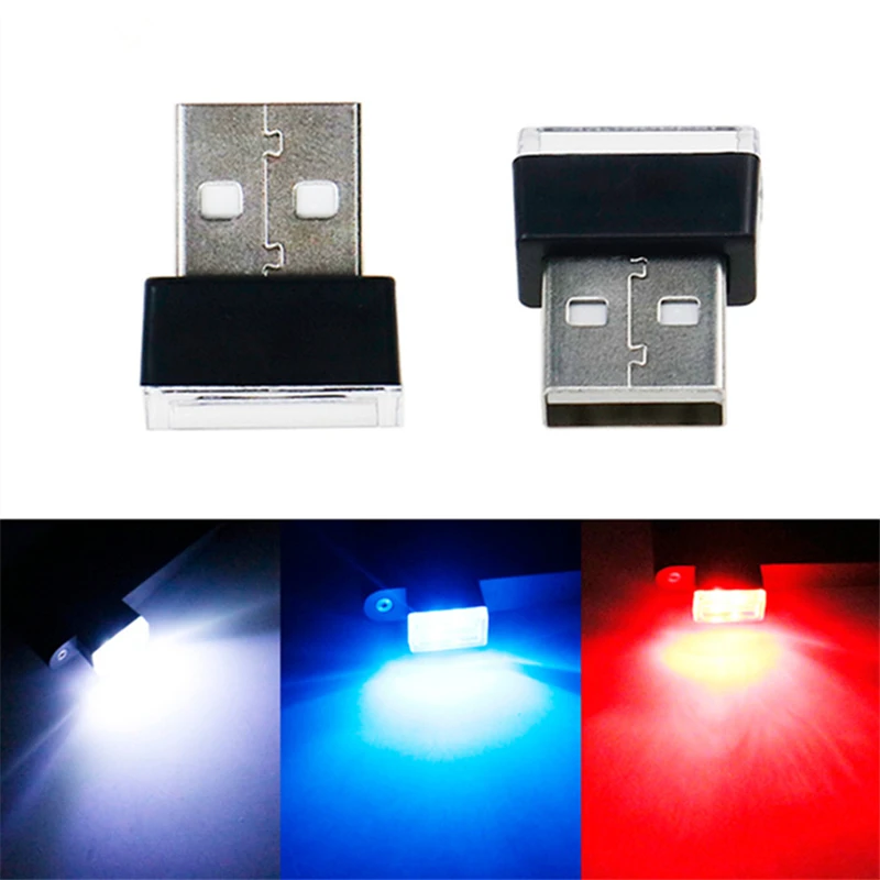 

5V Car LED Atmosphere Light Touch Sound Control Decorative Light USB Magic Stage Effect Light