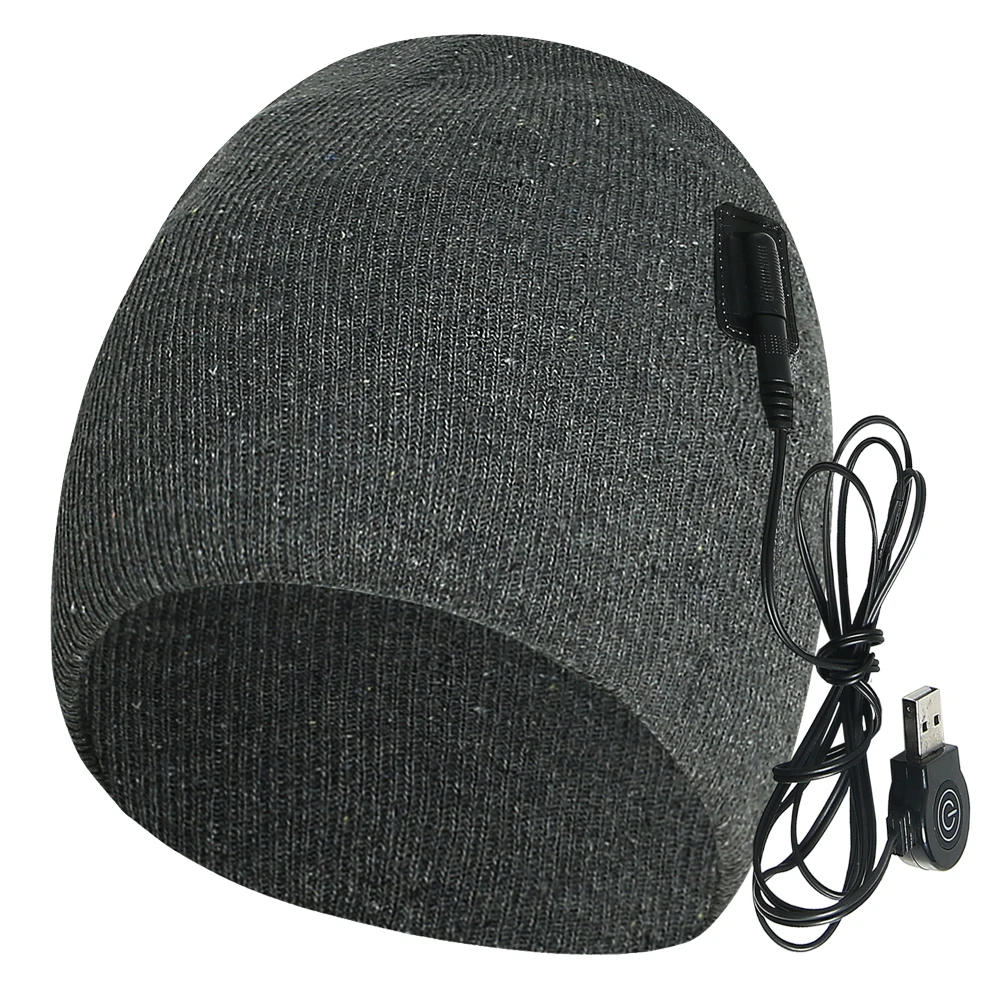 

Intelligent Safe Smart Heating Warm Hat Outdoor Ski Autumn Winter Warm Models Fashion Knitted Electric Skiing Hiking Heating Hat