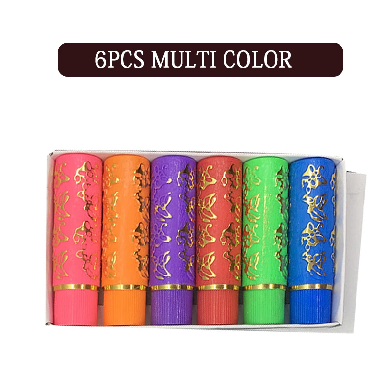 6 шт./кор. темно-зеленая Волшебная Зрительная помада-блеск для губ Стойкая