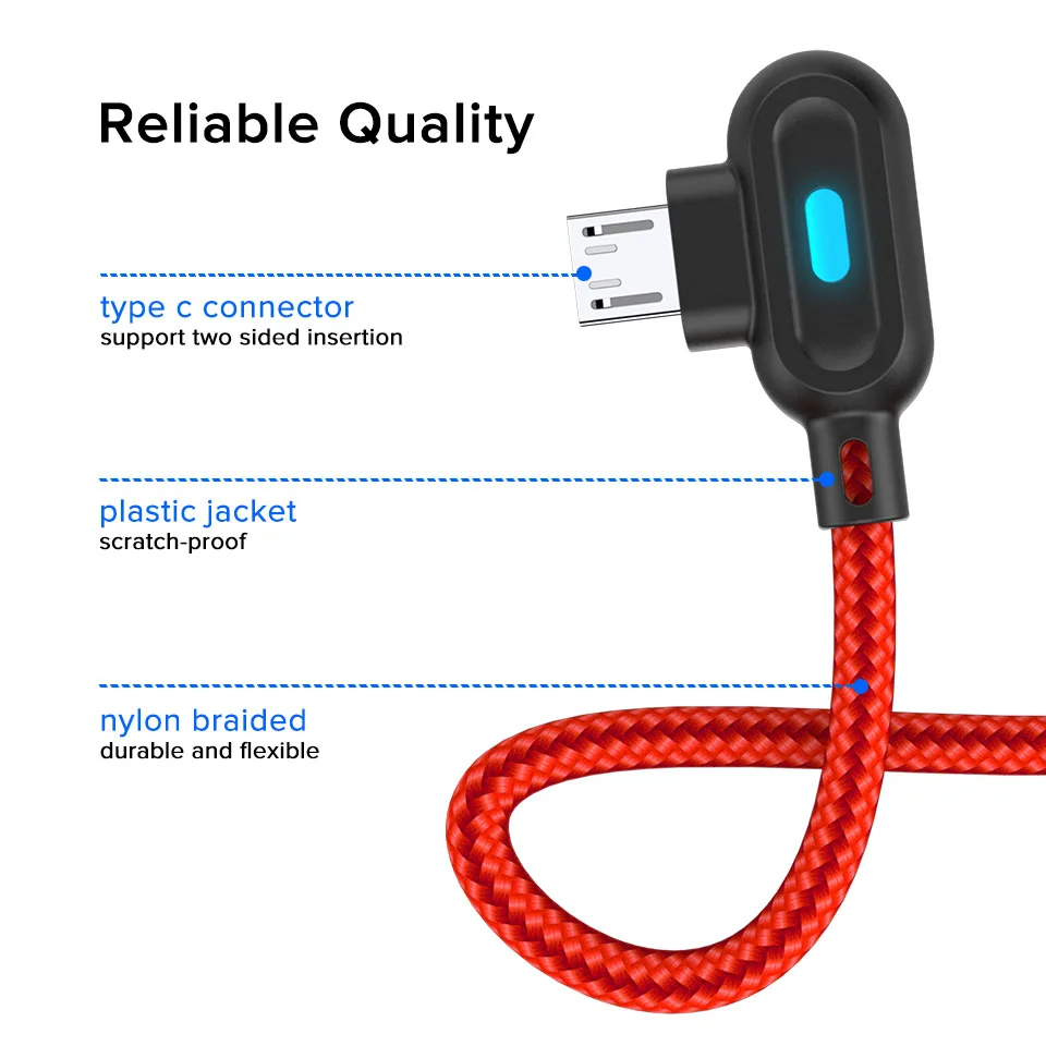 2.4A Micro USB кабель для быстрой зарядки и синхронизации данных Kable Android мобильный телефон шнур для huawei samsung Xiaomi LG Oneplus MicroUSB провод