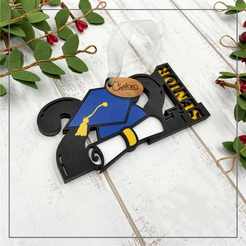 

Graduation Ornament Class Of 2021 Beautiful Campus Senior Souvenirs for Senior Student TT-best