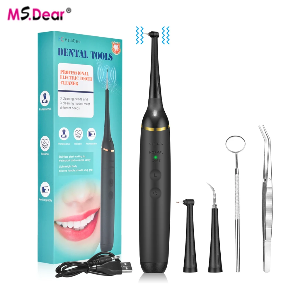 Электрический Ультразвуковой Зубной скалер средство для удаления пятен и