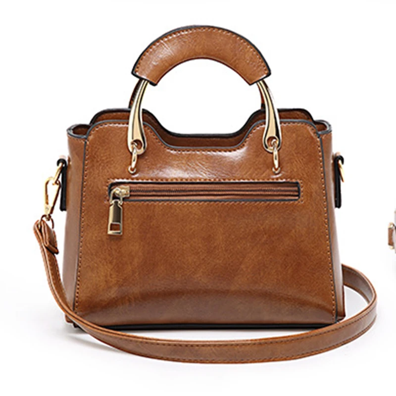 Известный фирменный дизайн Модные женские сумки из натуральной кожи диких