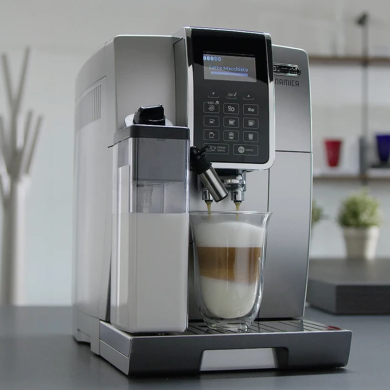 

Coffee Machine Automatic Espresso Coffee Machine Electric Coffee Maker Cappuccino Kapuchinator Automat For Kitchen ECAM350.75.S