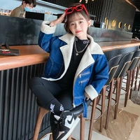 girls babys kids coat jacket outwear 2022 cool thicken spring autumn cotton sport overcoat%c2%a0teenagers tracksuit sport childrens