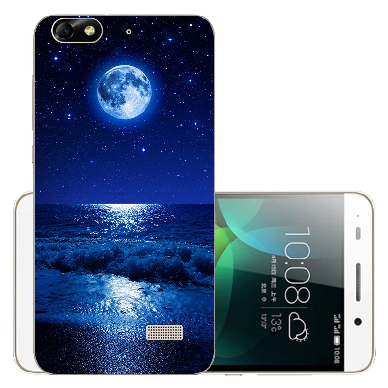 Чехол-книжка 5,0 дюйма для huawei Honor 4C, чехол CHC-U01, CHM-U01 чехол для huawei Honor 4C, мягкий силиконовый чехол для huawei G Play Mini - Цвет: AYLH22GQ