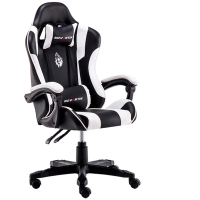 Reclining E-sports Game Chair Home Computer Host Internet Bar Competitive Lazy Armchair Swivel Soft Gaming Leather | Мебель