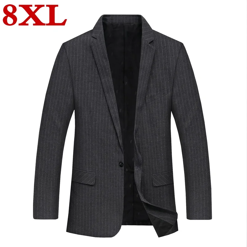 Новый повседневный мужской костюм большого размера 8XL 7XL 6XL высококачественный