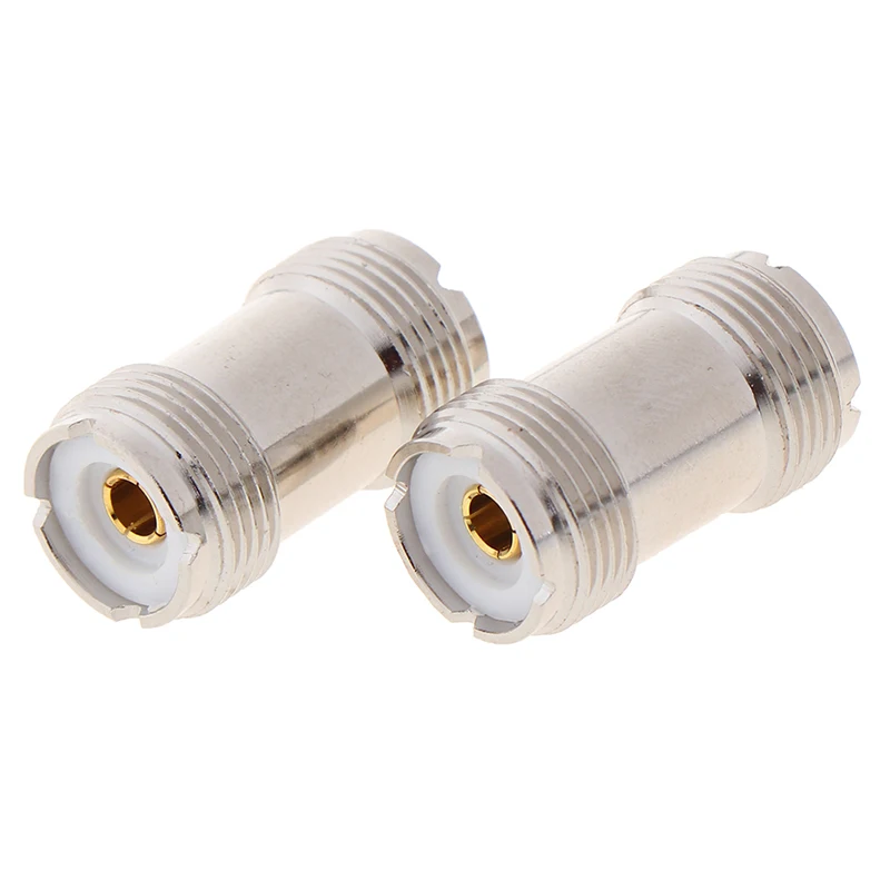 1 шт. Новый SO 239 PL259 UHF гнездо к гнезду RF коаксиальный кабель адаптер разъем SO239