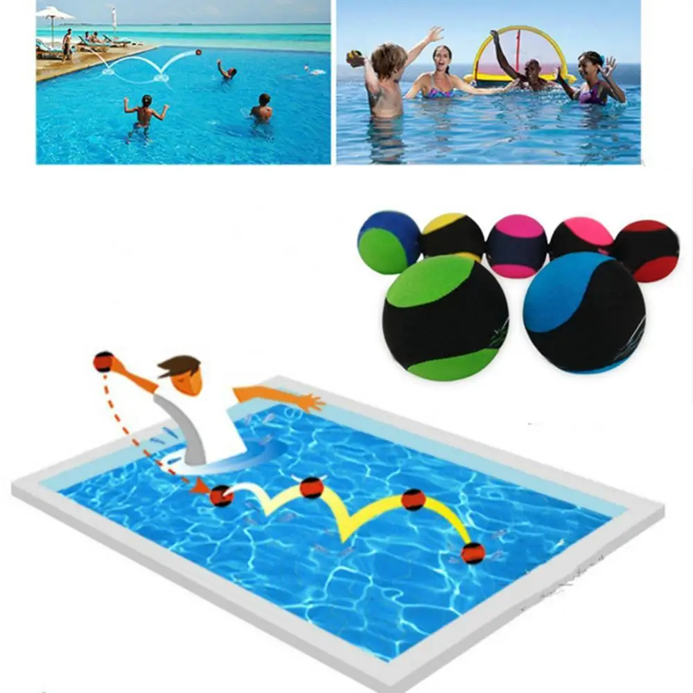 

2021New Summer Swimming Pool Toys Party Float Bouncing Ball Kids Adults Water Bouncing Ball Ocean Pool Beach Sports Swimming Toy