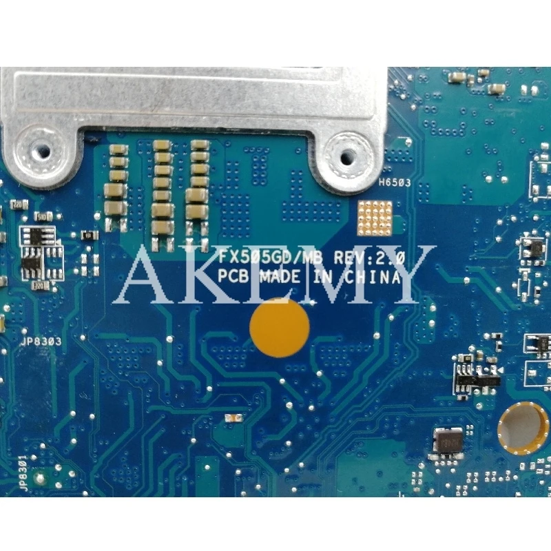 

Akemy FX705GE Motherboard For ASUS TUF Gaming FX705G FX705GD FX705GE 17.3 inch Mainboard Motherboard I5-8300H GTX 1050TI GDDR5