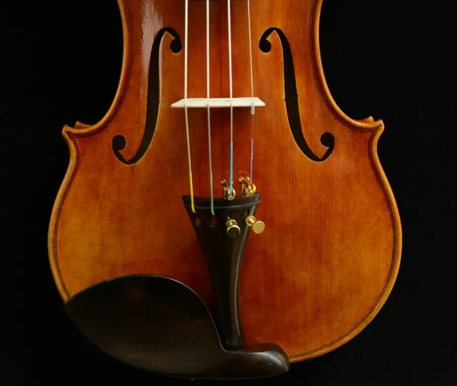 Настоящая фотография выдающаяся скрипка Guarneri 1743 cannon скрипка Maste's Own Work No. W16