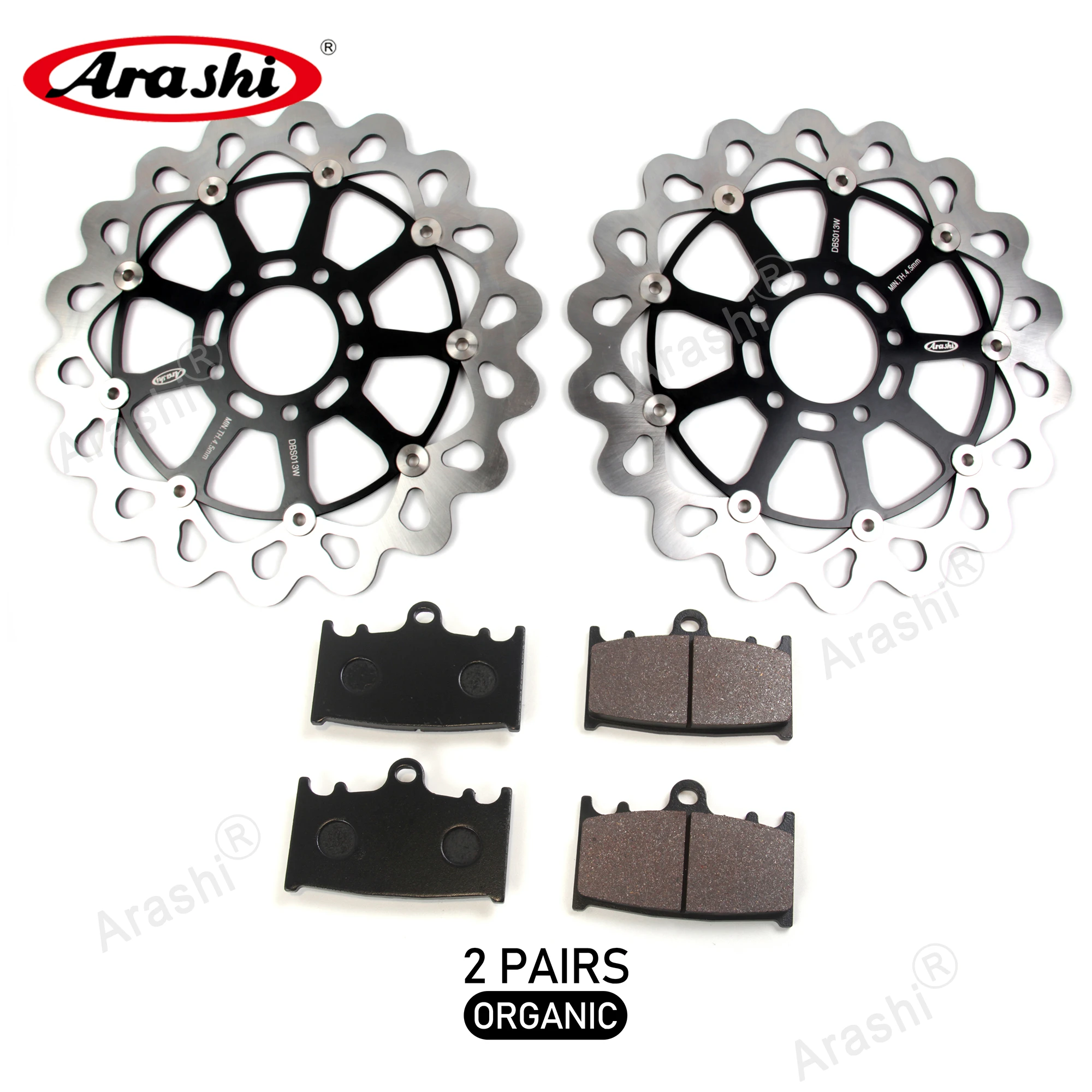 ARASHI For SUZUKI GSX R 750 2000-2002 CNC Front Brake Disc Pads Rotors Pad GSXR GSX750R 2000 2001 2002 | Автомобили и мотоциклы