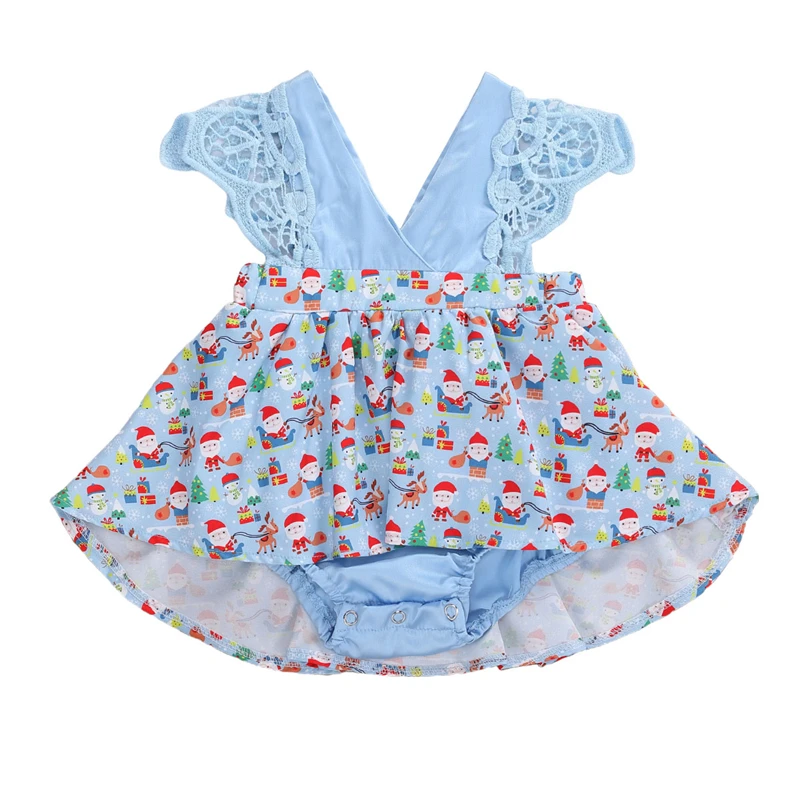 Платье для маленьких девочек комбинезоны с высокой талией короткие рукава