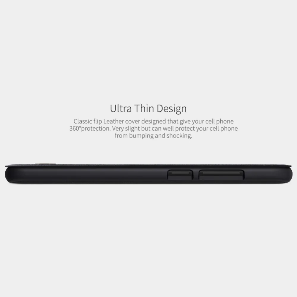 Nillkin Qin PU Флип кожаный чехол Smart Dormancy кожаный чехол для Xiaomi redmi Note 8/Note 8 Pro/Note 7/7 S/7 Pro/Note 5/6 Pro