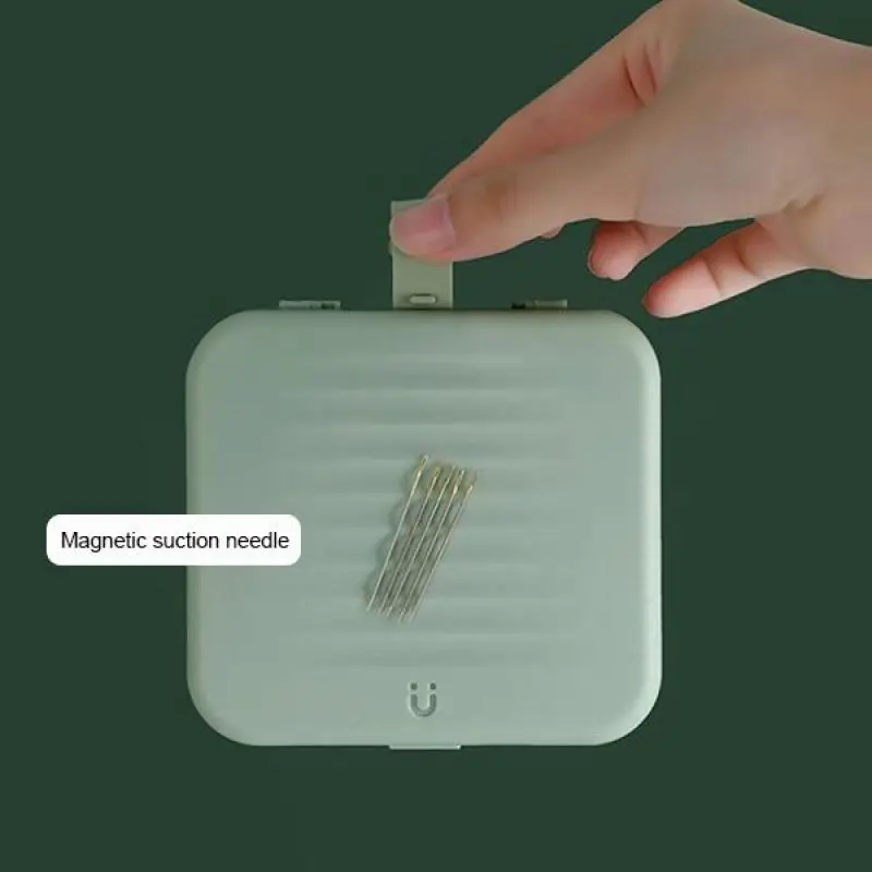 Дорожная домашняя маленькая Магнитная коробка для шитья сделай сам