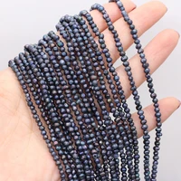 2 3mm natural freshwater pearl beads oval shape loose bead good quality for jewelry making necklace bracelet accessories