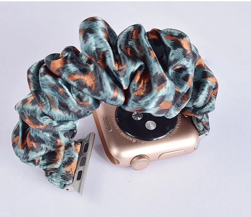 Растягивающаяся резинка для волос из эластичный ремешок наручных часов Apple Watch 38