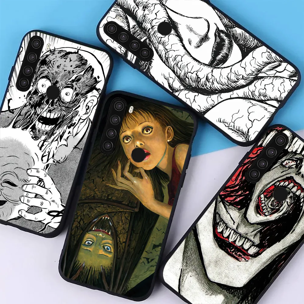

Horror Comic Junji Ito Tomie iPhone Case For Xiaomi Redmi Note 8T 9T 9S 10T 10S 7 8 2021 Pro 10X 7A Soft Cases Funda Back Cover