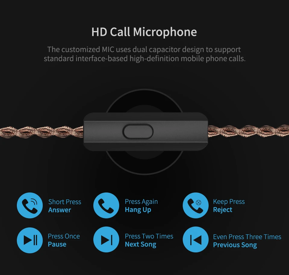 CCA CA4 1BA+ 1DD гибридные наушники в ухо HIFI DJ монитор для бега спортивные наушники гарнитура вкладыши с съемным кабелем CCA C10 C04