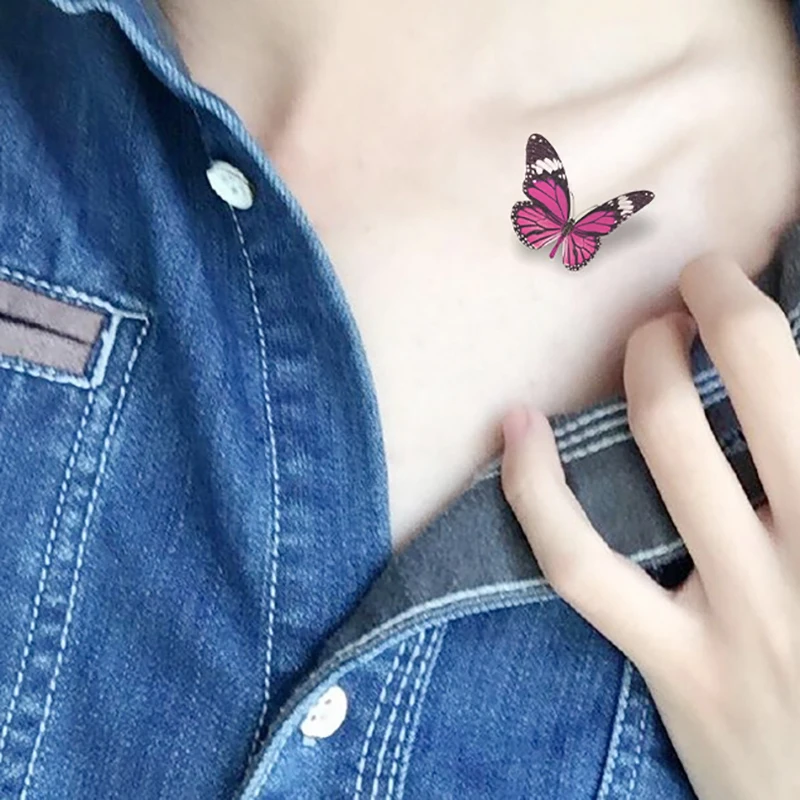 Миниатюрные водостойкие Временные татуировки для боди арта женщин красота