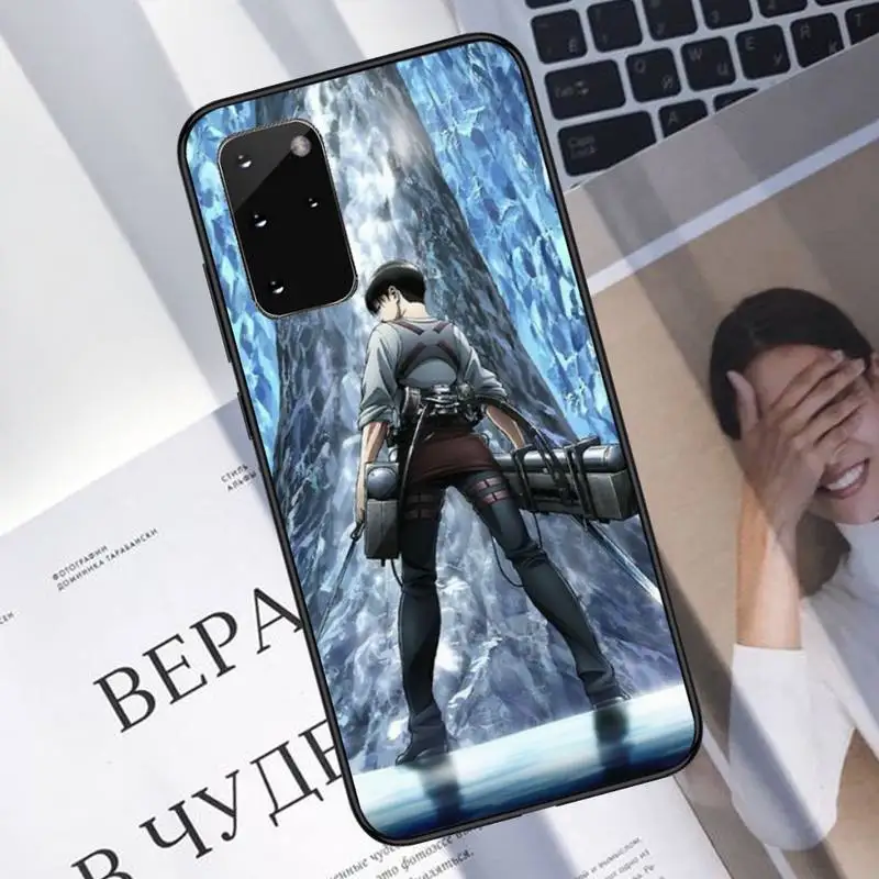 

Anime Attack Titan Anime Phone Case For Samsung galaxy S 7 8 9 10 20 edge A 6 10 20 30 50 51 70 note 10 plus