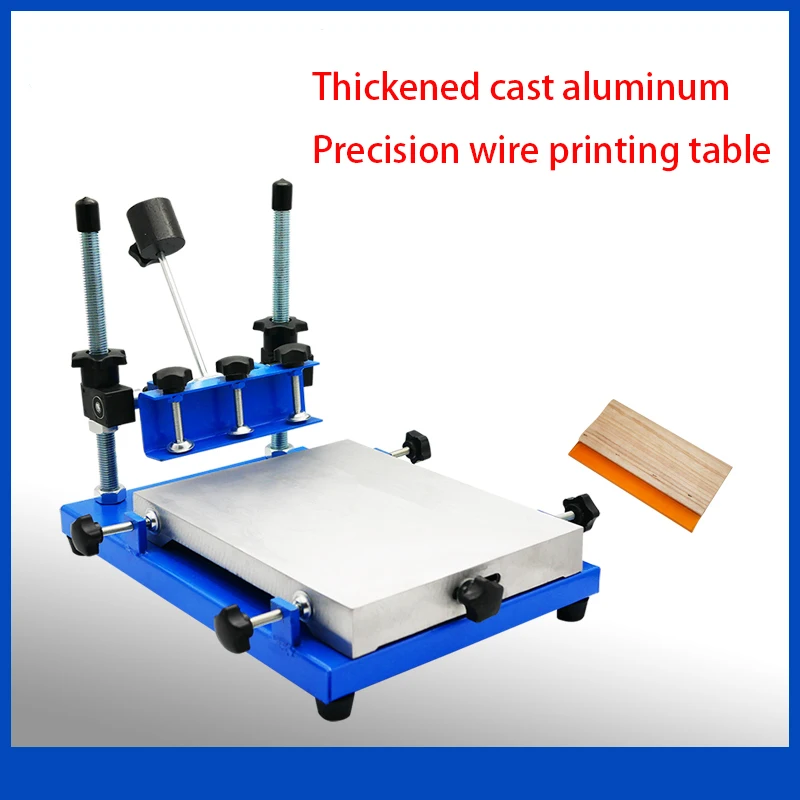 Screen printing table Manual plane screen ink SMT solder paste printing machine Manual positioning handrprint table 45*60cm