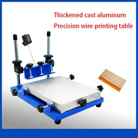 screen printing table manual plane screen ink smt solder paste printing machine manual positioning handrprint table 4560cm