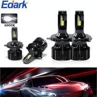 edark 9005 9006 h3 h1 h8 h7 h4 h11 h9 9012 bulb canbus led car headlight csp 110w 11000lm 6000k hb3 hb4 led lights for car