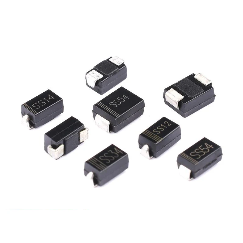 2000 шт. SMA Выпрямитель Диод 1N5819 SS14 1N5822 SS34 SR160 SS16 1N5817 SS12 SR1100 SS110 SR360 SS36 SR240 SS24 SR2100 SS210 SS310 |
