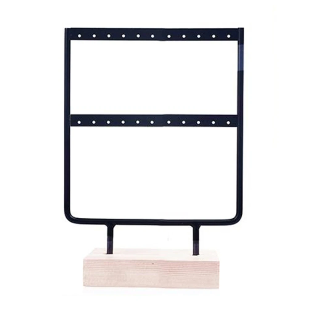 Стойка органайзер для серег и гвоздиков 2 уровня с 24/44 отверстиями|Упаковка