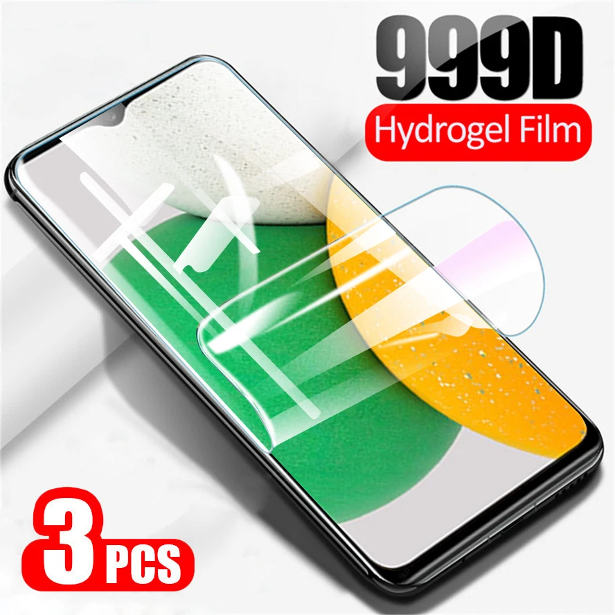 

3 шт., Гидрогелевая защитная пленка A03 для Samsung Galaxy A03