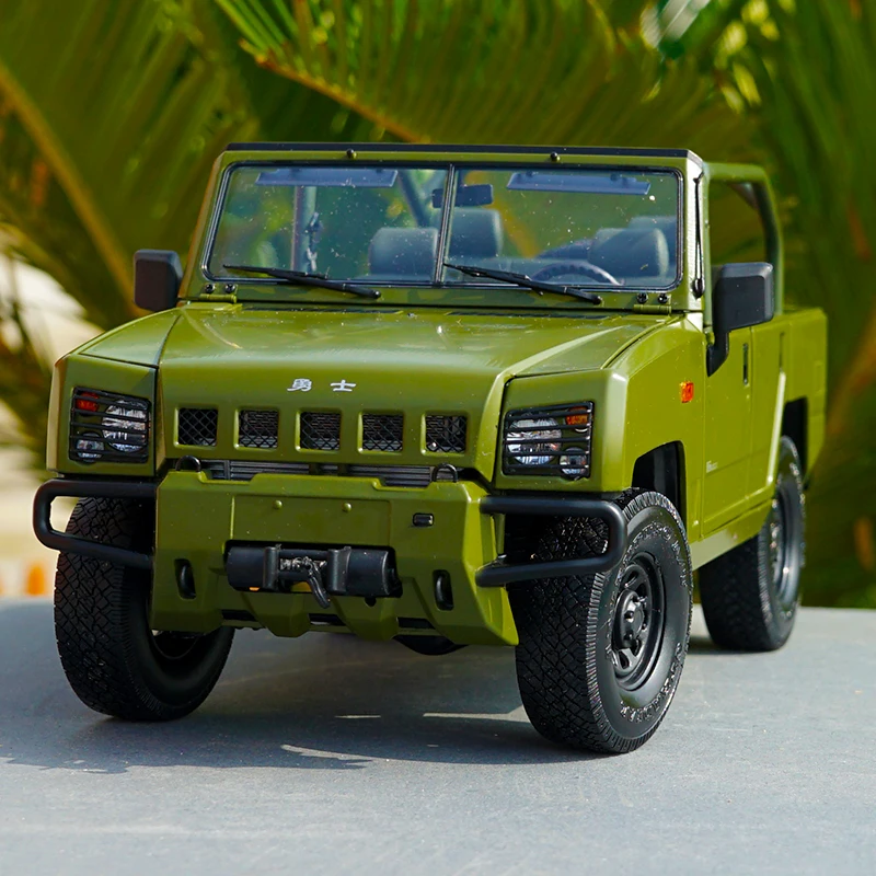 Оригинальная Заводская 1:18 BJC China Beiqi Warrior BJ2022JC литая модель внедорожного
