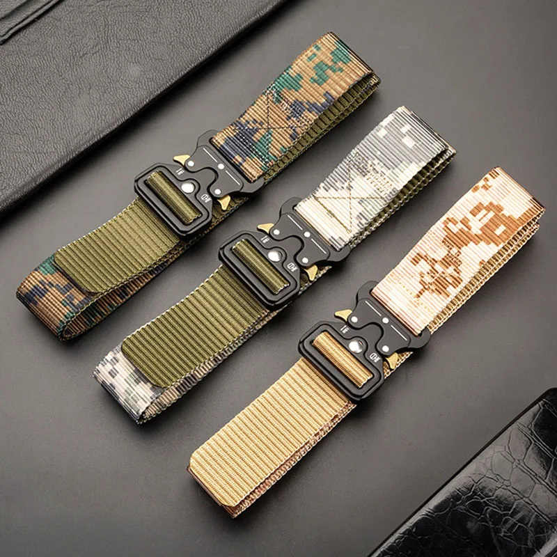 Камуфляжные тактические ремни нейлоновый военный поясной ремень с