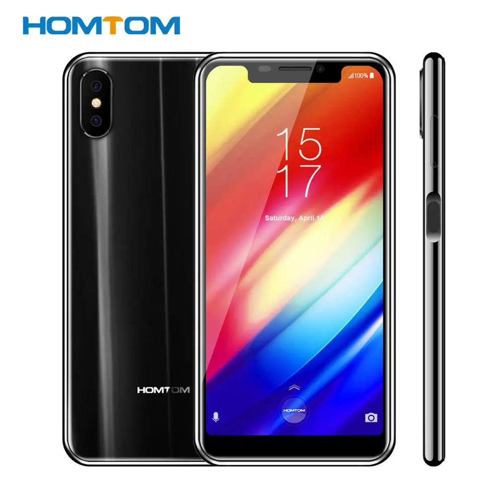 Глобальная версия HOMTOM H10 Android 8 1 мобильный телефон с восьмиядерным процессором 4
