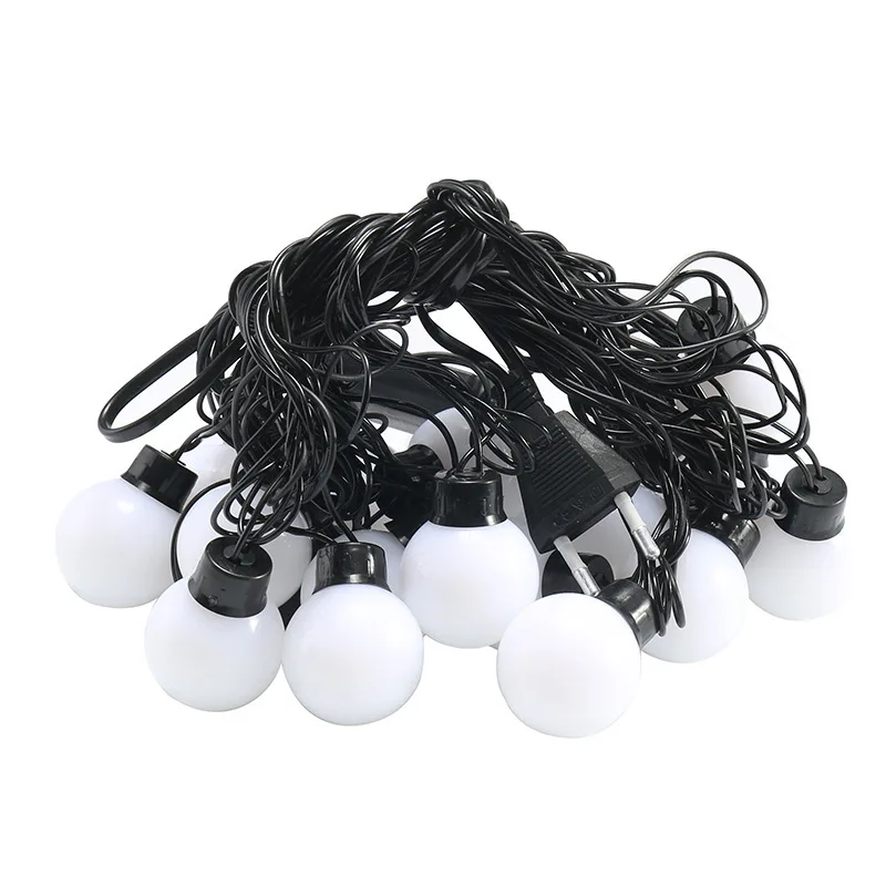 Рождественская светодиодная гирлянда с круглыми лампочками 5 м 20 светодиодов см