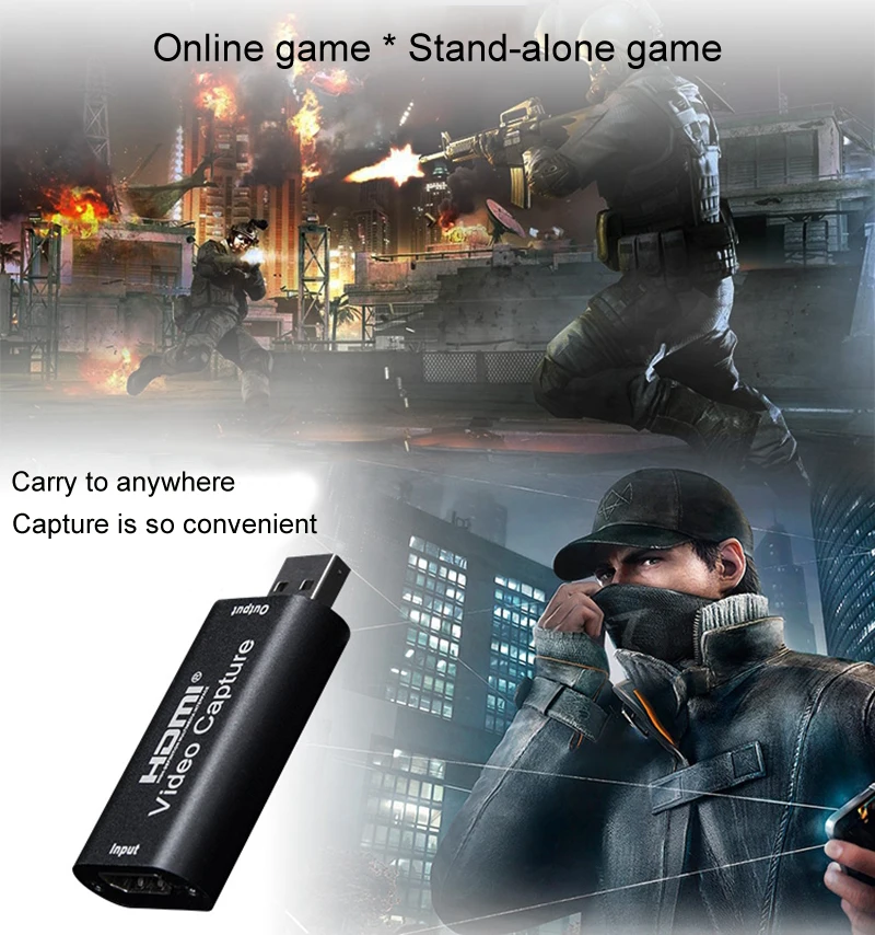 Edityfo Карта видеозахвата USB 2 0 HDMI видео Захват коробка для PS4 игры DVD видеокамера