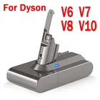 Для пылесосов Dyson V6, V7, V8, V10 аккумуляторы, совместимы с DC62 DC58 и другими типами перезаряжаемых литиевых батарей