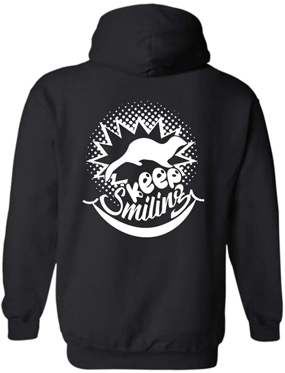 Mongoose Keep Smiling Hoodie для мужчин s женщин подарок унисекс и hoodie | Мужская одежда
