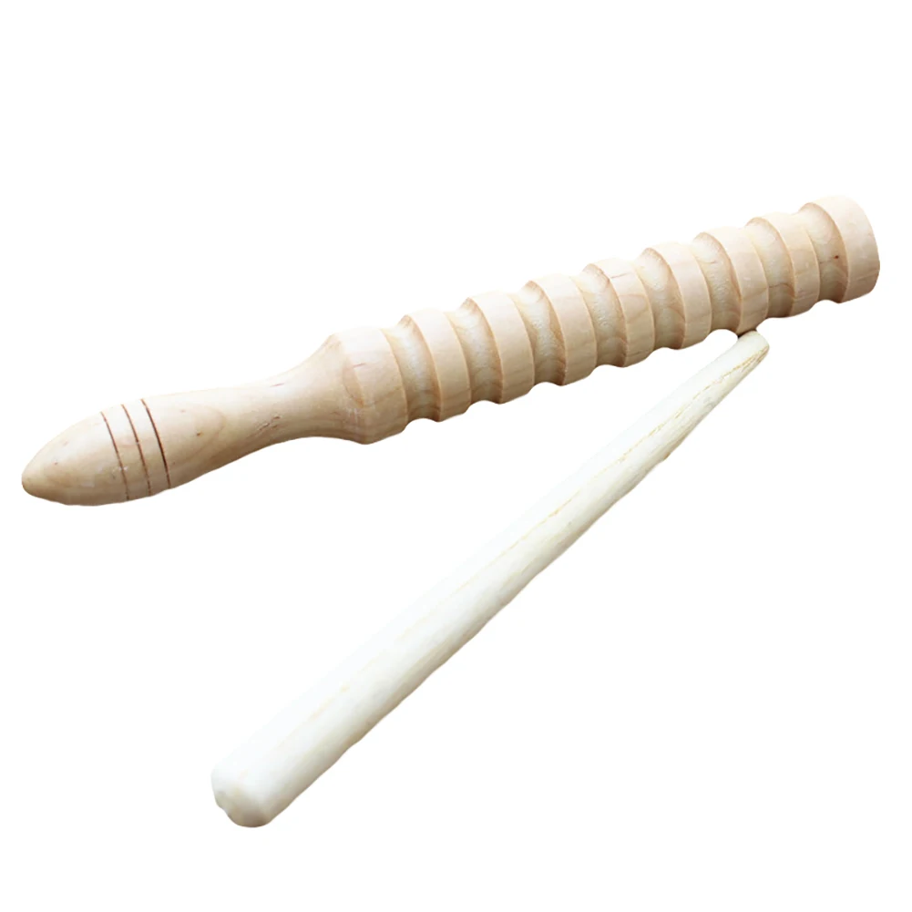 Детский деревянный скребок Guiro ударный музыкальный инструмент игрушка для