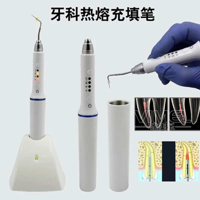 Hot Sale Dental Cordless Wireless Gutta Percha Obturation System Endo Heated Pen With 4Tips | Красота и здоровье