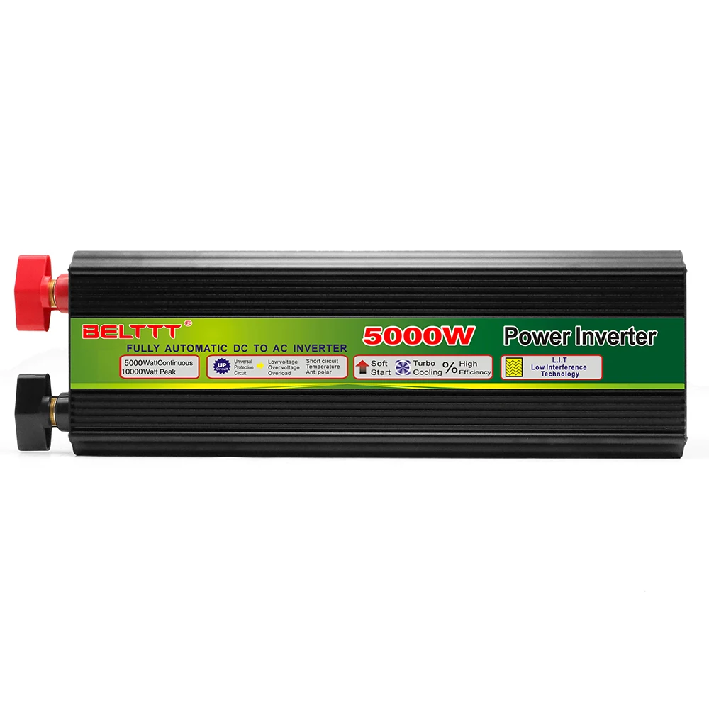 

Бесплатная доставка Флейта 5000 Вт 10000 Вт (максимум) от 12 В до 220 В инвертор, тихий трансформатор флейта