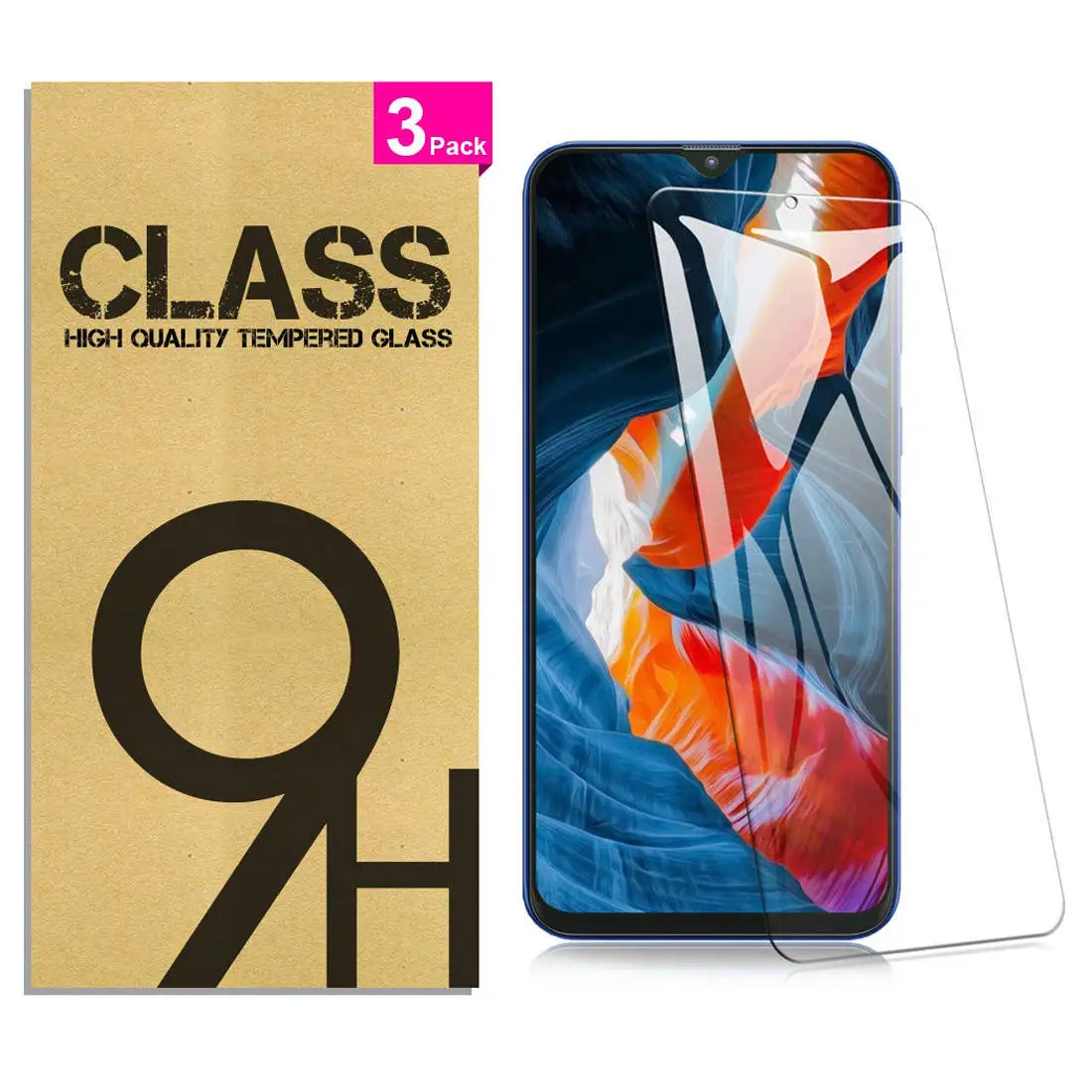 HD закаленное стекло для samsung Galaxy A50 Защита экрана A10 A20 A20e A30 A70 M10 M20 M30 M40 A40 защитное